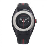 Gucci Sync XXL Quartz Black Dial Black Rubber Strap Watch For Men - YA137101 Buy Now By Gucci