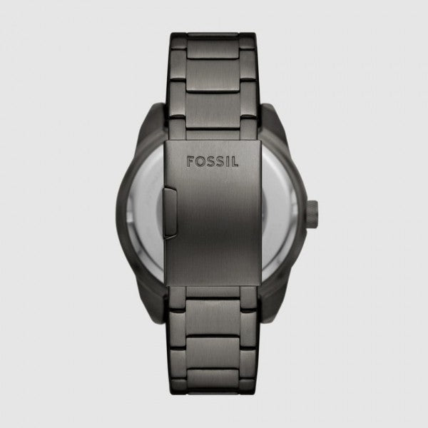 Fossil Bronson Automatic Skeleton Black Dial Black Steel Strap Watch for Men - ME3256 Buy Now By Fossil