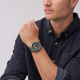 Fossil Bronson Automatic Skeleton Black Dial Black Steel Strap Watch for Men - ME3256 Buy Now By Fossil