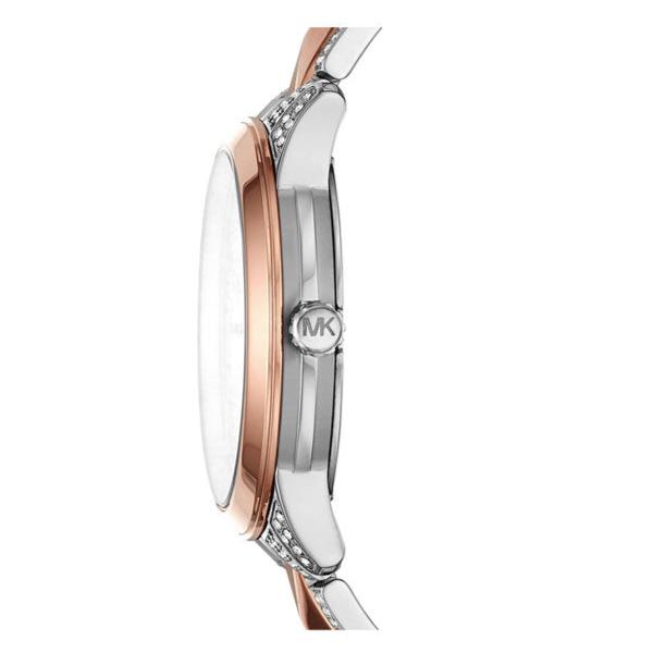 Michael Kors Runway Mercer Crystals Silver Dial Two Tone Steel Strap Watch For Women - MK6716 Buy Now By Michael Kors