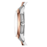 Michael Kors Runway Mercer Crystals Silver Dial Two Tone Steel Strap Watch For Women - MK6716 Buy Now By Michael Kors