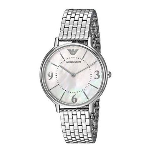 Emporio Armani Kappa Mother of Pearl Dial Silver Steel Watch For Women - AR2507 Buy Now By Emporio Armani