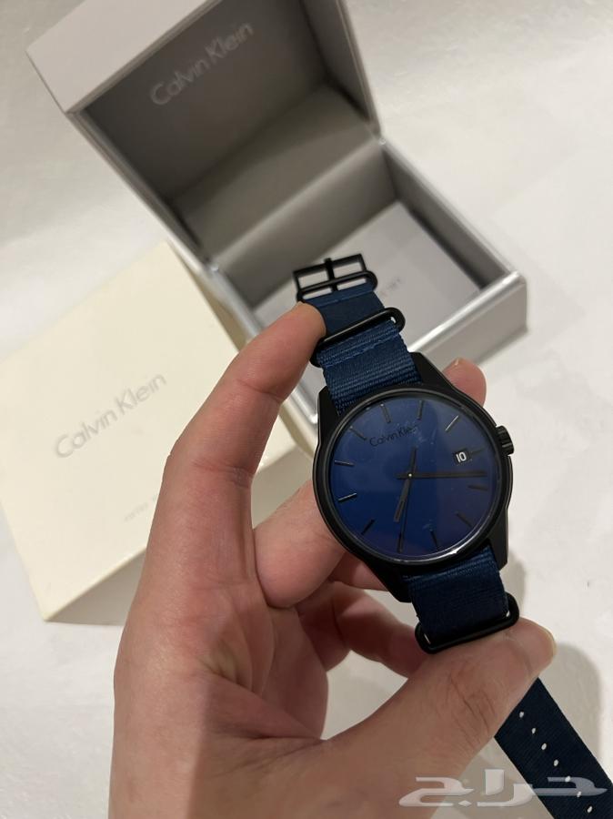 Calvin Klein Tone Blue Dial Blue NATO Strap Watch for Men - K7K514VN Buy Now By Calvin Klein