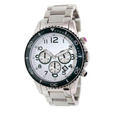 Marc Jacobs Rock Chronograph Silver Dial Silver Steel Strap Watch for Men - MBM5029 Buy Now By Marc Jacobs
