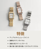 Fossil Raquel Three Hand White Dial Two Tone Steel Strap Watch For Women - ES5222 Buy Now By Fossil