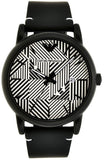 Emporio Armani Luigi Quartz White Dial Black Rubber Strap Watch For Men - AR11136