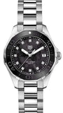 Tag Heuer Aquaracer Quartz Black Dial Silver Steel Strap Watch for Women - WAY131M.BA0748 Buy Now By Tag Heuer
