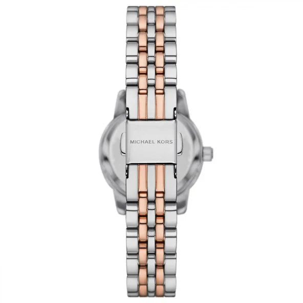 Michael Kors Lexington Three-Hand White Dial Two Tone Steel Strap Watch for Women - MK4817 Buy Now By Michael Kors