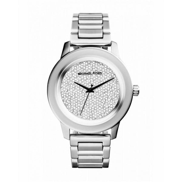 Michael Kors Kinley Diamond Pave Silver Dial Silver Steel Strap Watch for Women - MK5996 Buy Now By Michael Kors