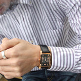 Emporio Armani Classic Black Dial Black Leather Strap Watch For Men - AR0168 Buy Now By Emporio Armani