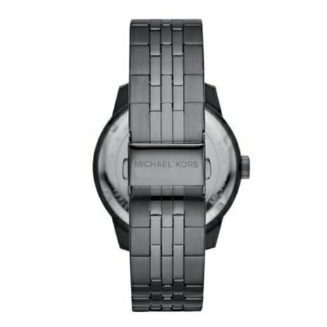 Michael Kors Cunningham Multifunction Chronograph Green Dial Grey Steel Strap Watch For Men - MK7158 Buy Now By Michael Kors