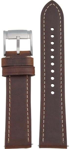 Fossil Pilot Chronograph White Dial Brown Leather Strap Watch for Men - FS5146 Buy Now By Fossil