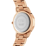 Daniel Wellington Iconic Link White Dial Rose Gold Steel Strap Watch for Women - DW00100213 Buy Now By Daniel Wellington