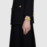 Gucci G Timeless Quartz Gold Dial Beige Leather Strap Watch For Women - YA1264180 Buy Now By Gucci