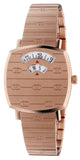 Gucci Grip Quartz Rose Gold Dial Rose Gold Steel Strap Watch For Women - YA157505 Buy Now By Gucci