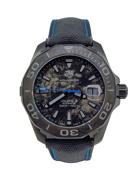 Tag Heuer Aquaracer Carbon Dial Watch for Men - WBD218C.FC6447 Buy Now By Tag Heuer