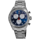 Tissot PRS 516 Chronograph Blue Dial Blue Steel Strap Watch for Men - T131.617.11.042.00 Buy Now By Tissot