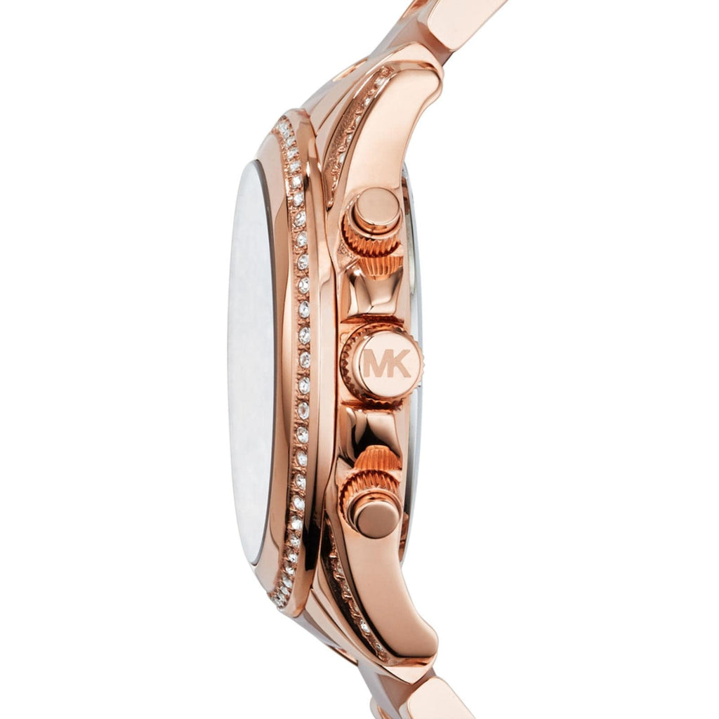 Michael Kors Blair Chronograph Rose Gold Dial Two Tone Steel Strap Watch for Women - MK5943 Buy Now By Michael Kors