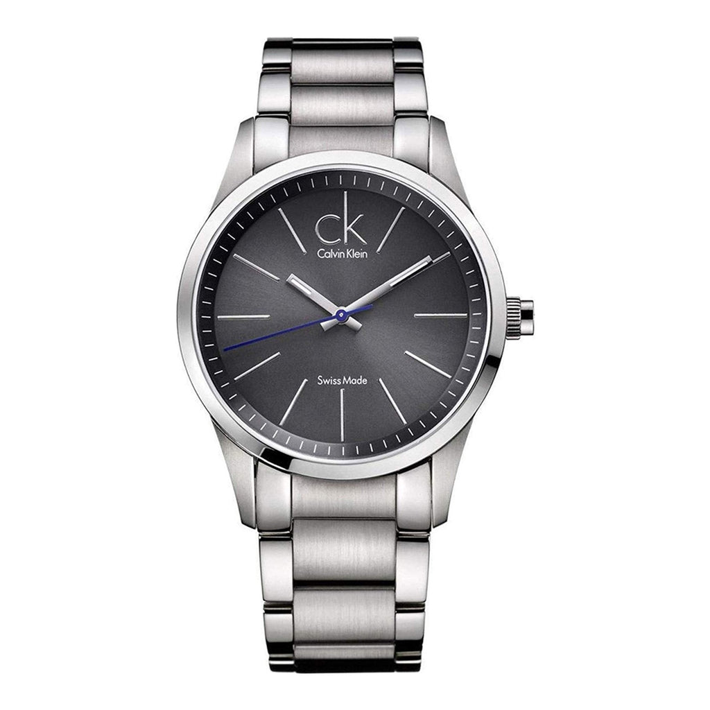 Calvin Klein Bold Black Dial Silver Steel Strap Watch for Men - K2246107 Buy Now By Calvin Klein