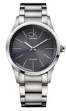 Calvin Klein Bold Grey Dial Silver Steel Strap Watch for Men - K2241107 Buy Now By Calvin Klein