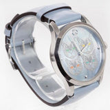Gucci G Timeless Quartz Mother of Pearl Dial Blue Leather Strap Watch For Women - YA1264124 Buy Now By Gucci