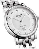 Tissot Carson Premium Automatic Lady Diamonds Silver Dial Silver Steel Strap Watch for Women - T122.207.11.036.00 Buy Now By Tissot