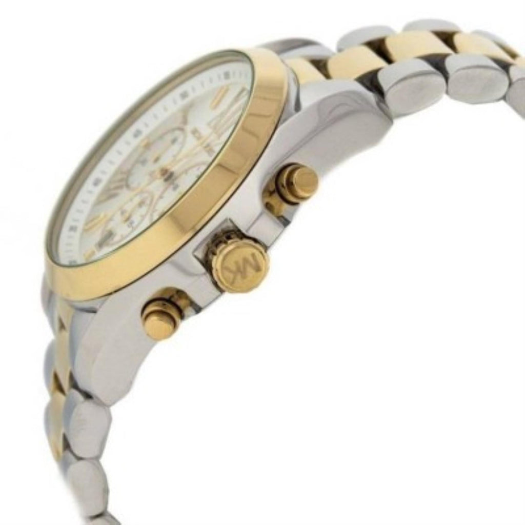 Michael Kors Bradshaw Silver Dial Two Tone Steel Strap Watch for Women - MK5627 Buy Now By Michael Kors