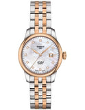 Tissot Le Locle Automatic Lady Mother of Pearl Dial Two Tone Steel Strap Watch For Women - T006.207.22.116.00 Buy Now By Tissot