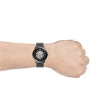 Fossil Neutra Automatic Skeleton Black Dial Grey Mesh Strap Watch for Men - ME3185 Buy Now By Fossil