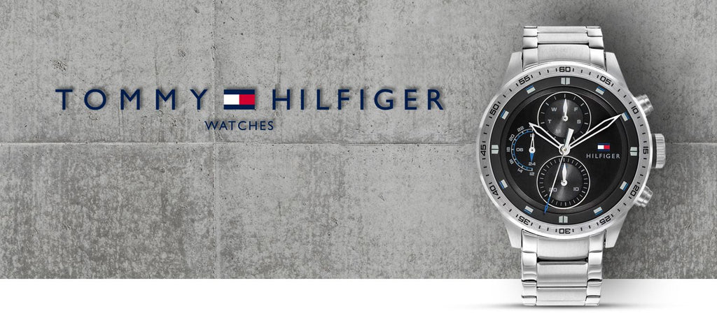Tommy Hilfiger Trent Quartz Black Dial Silver Steel Strap Watch For Men - 1791805 Buy Now By Tommy Hilfiger