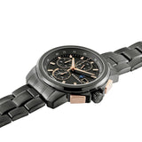 Maserati Successo Solar Black Dial Grey Steel Strap Watch For Men - R8873645001 Buy Now By Maserati