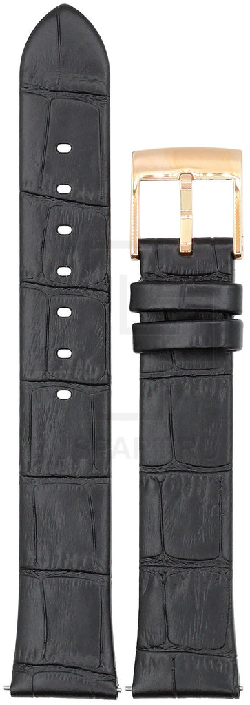 Swarovski Era Journey Chronograph Black Dial Black Leather Strap Watch for Women - 5295320 Buy Now By Swarovski