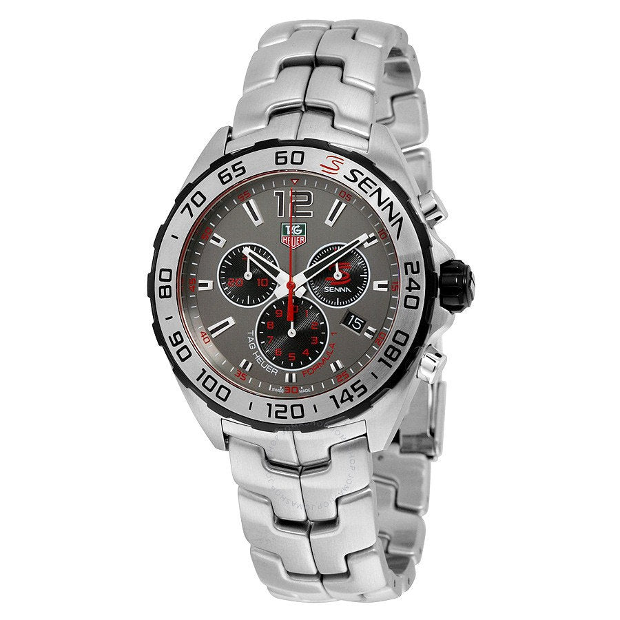 Tag Heuer Formula 1 Special Edition Chronograph Grey Dial Silver Steel Strap Watch for Men - CAZ1012.BA0883 Buy Now By Tag Heuer