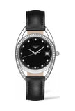 Longines Equestrian Arche Quartz Diamond Black Dial Watch for Women - L6.136.0.57.0 Buy Now By Longines