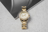 Fossil Riley Gold Dial Gold Steel Strap Watch for Women - ES3203 Buy Now By Fossil
