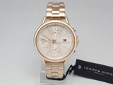 Tommy Hilfiger Carly Rose Gold Dial Rose Gold Steel Strap Watch for Women - 1781788 Buy Now By Tommy Hilfiger