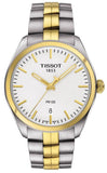 Tissot T Classic PR 100 Sport Chic White Dial Two Tone Steel Strap Watch For Women - T101.210.22.031.00 Buy Now By Tissot