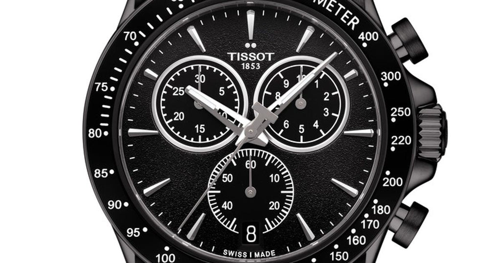 Tissot V8 Quartz Chronograph 42.5mm Watch For Men - T106.417.36.051.00 Buy Now By Tissot