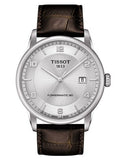 Tissot Luxury Powermatic 80 Silver Dial Brown Leather Strap Watch For Men - T086.407.16.031.00 Buy Now By Tissot