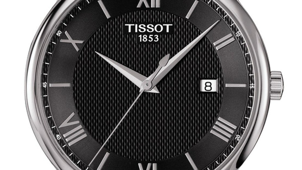 Tissot T Classic Tradition Quartz Black Dial Black Leather Strap Watch For Men - T063.610.16.058.00 Buy Now By Tissot