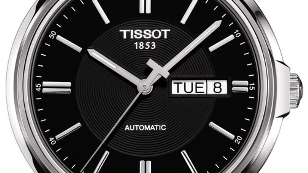Tissot Automatics III Black Dial Silver Steel Strap Watch For Men - T065.430.11.051.00 Buy Now By Tissot