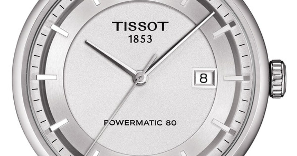 Tissot Luxury Powermatic 80 Silver Dial Silver Steel Strap Watch For Men - T086.407.11.031.00 Buy Now By Tissot