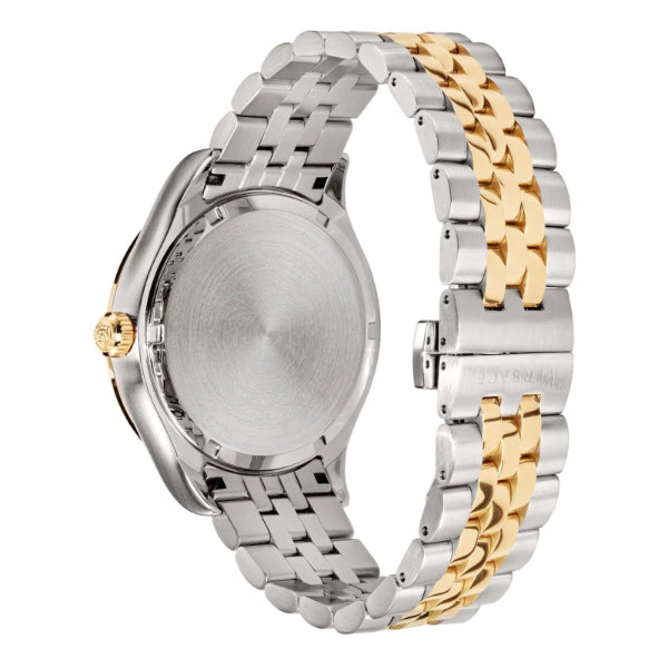Versace Hellenium Green Dial Two Tone Steel Strap Watch for Men - VEVK00620 Buy Now By Versace