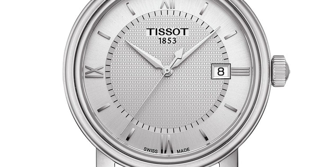Tissot T Classic Bridgeport Silver Dial Brown Leather Strap Watch For Men - T097.410.16.038.00 Buy Now By Tissot