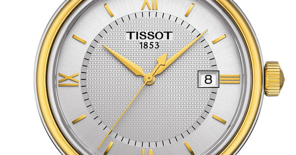 Tissot T Classic Bridgeport Silver Dial Two Tone Mesh Bracelet Watch For Men - T097.410.22.038.00 Buy Now By Tissot