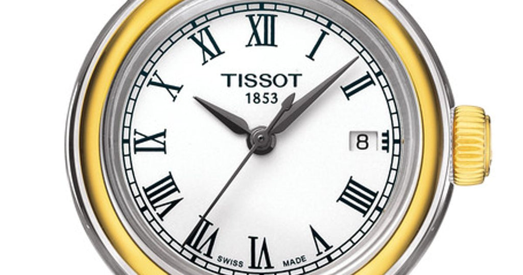 Tissot Carson Lady White Dial Two Tone Steel Strap Watch For Women - T085.210.22.013.00 Buy Now By Tissot