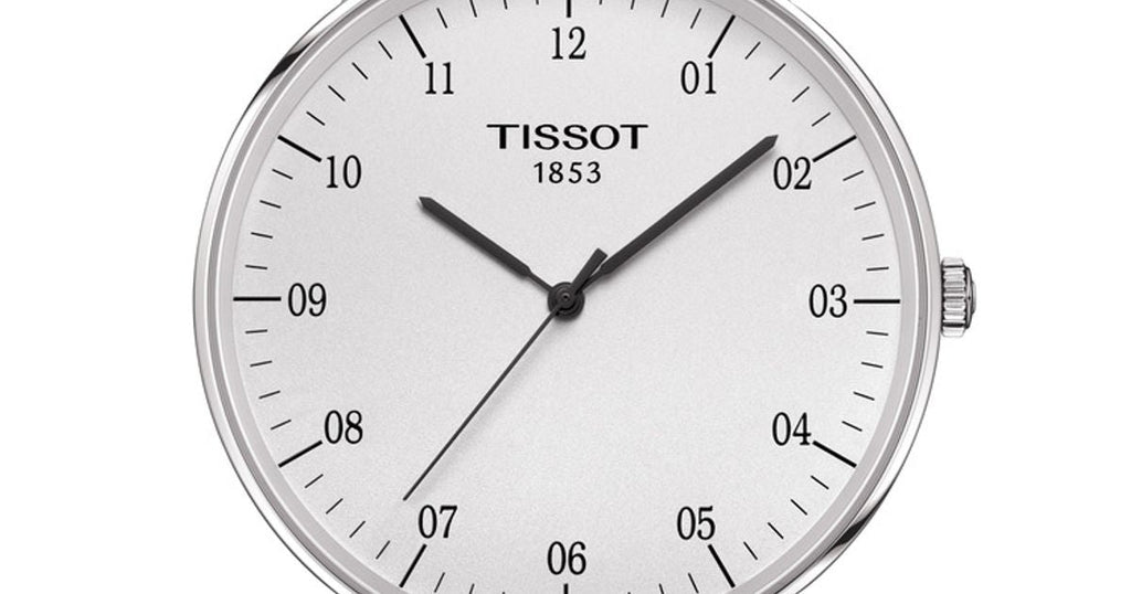 Tissot T Classic Everytime Large White Dial Blue NATO Strap Watch For Men - T109.610.17.037.00 Buy Now By Tissot