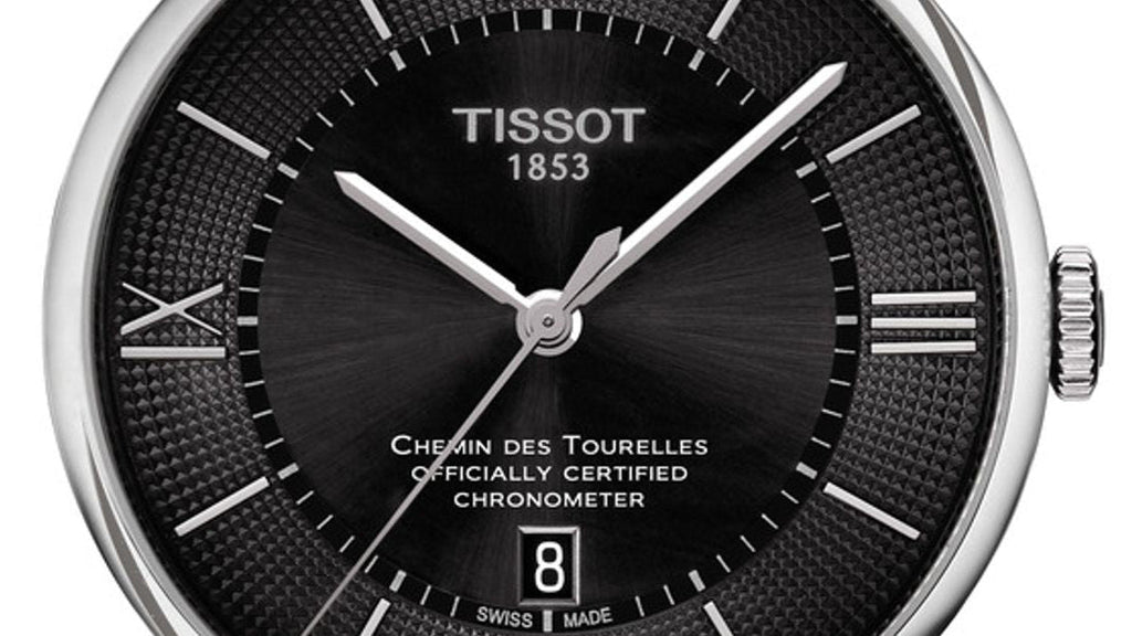 Tissot T Classic Chemin Des Tourelles Chronometer Black Dial Silver Steel Strap Watch For Men - T099.408.11.058.00 Buy Now By Tissot