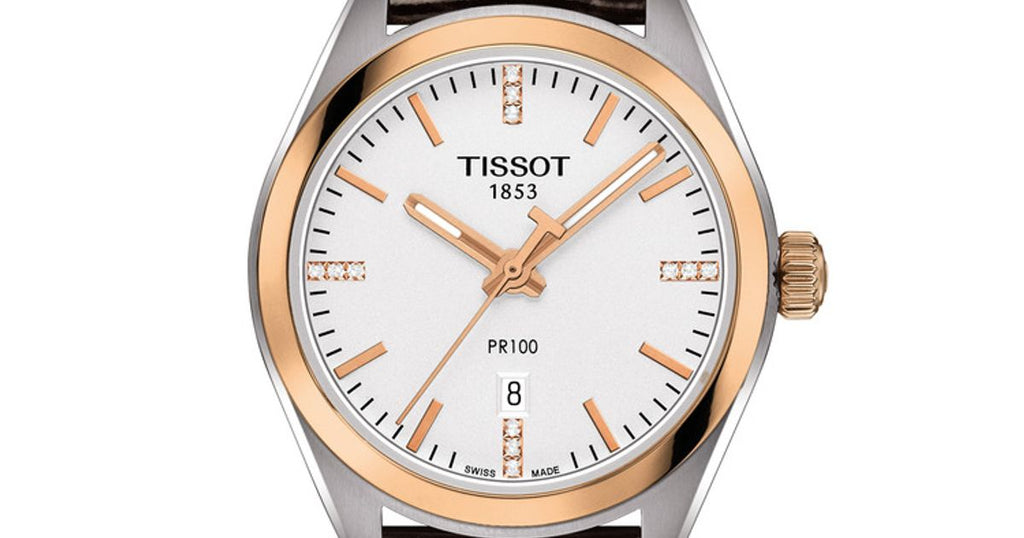 Tissot PR 100 Lady Diamonds Watch For Women - T101.210.26.036.00 Buy Now By Tissot