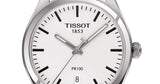 Tissot T Classic PR 100 White Dial Black Leather Strap Watch for Men - T101.410.16.031.00 Buy Now By Tissot